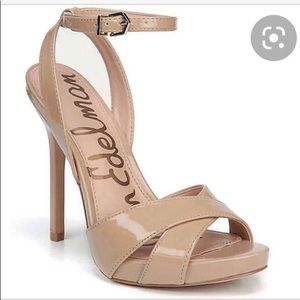 Sam Edelman Eliza Sandals NUDE 8.5 NEW IN BOX